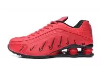 nike shox r4 hommes original all red